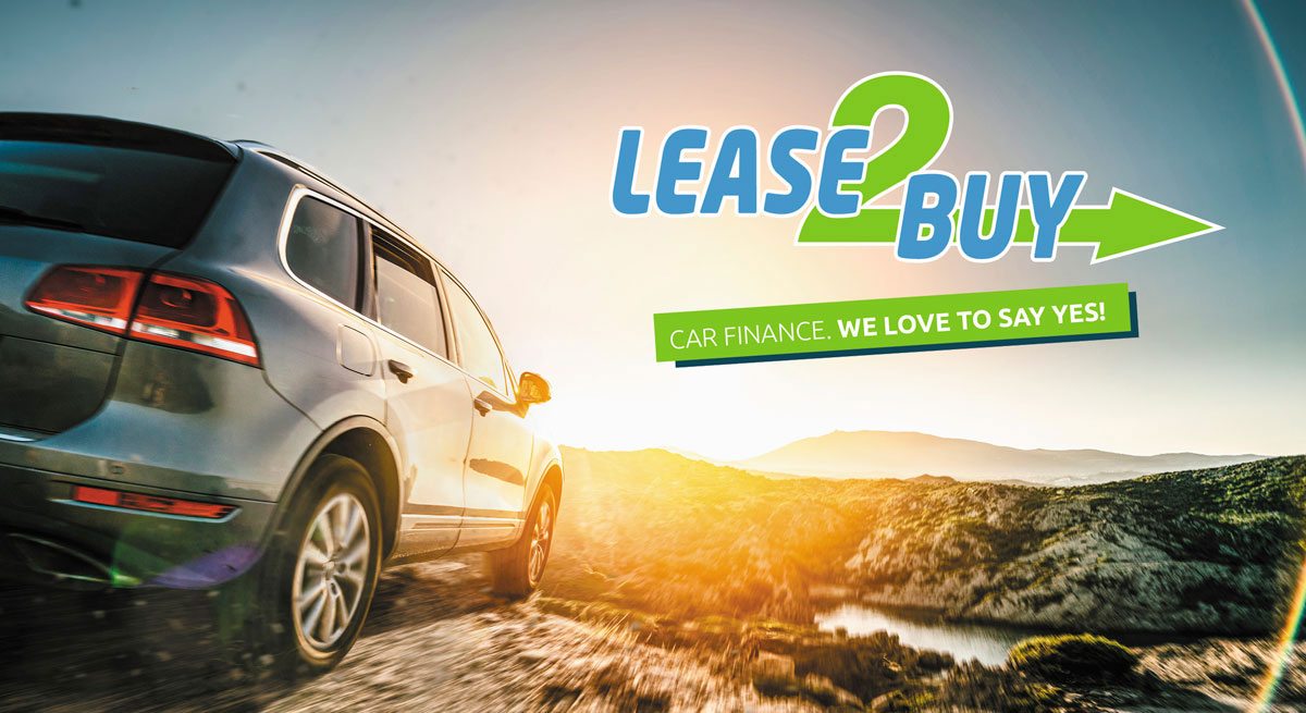 Lease2Buy car finance. We love to say yes!